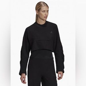 ADIDAS Yoga Crop Crew Sweatshirt